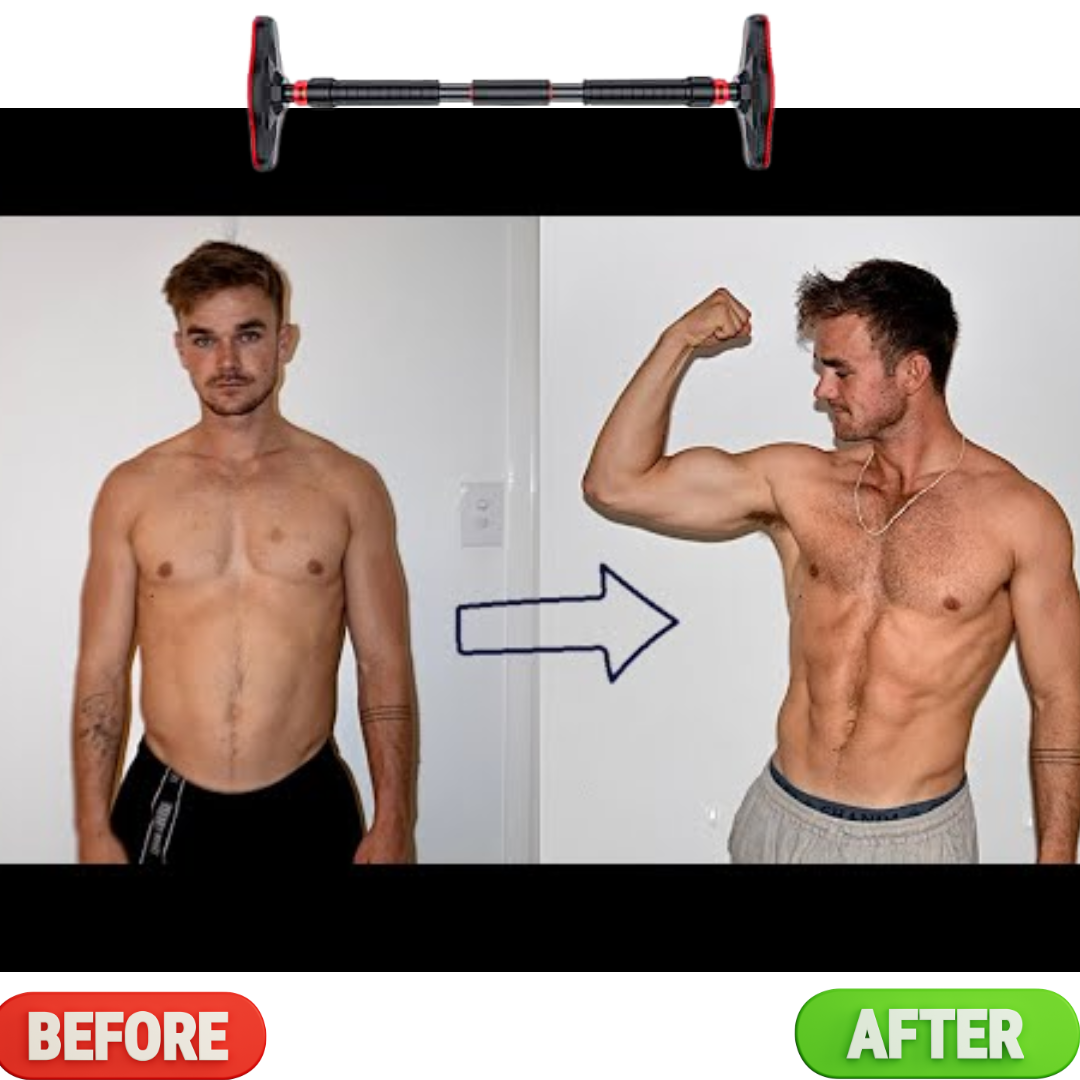 Heavy-Duty Adjustable Doorway Pull-Up Bar – Up to 50% OFF – Sculpt Your Upper Body from Home – Supports 150kg, No Drilling – Multi-Grip, Anti-Loosen Lock – Easy Installation – For Home & Gym – Build Muscle, Strength & Definition