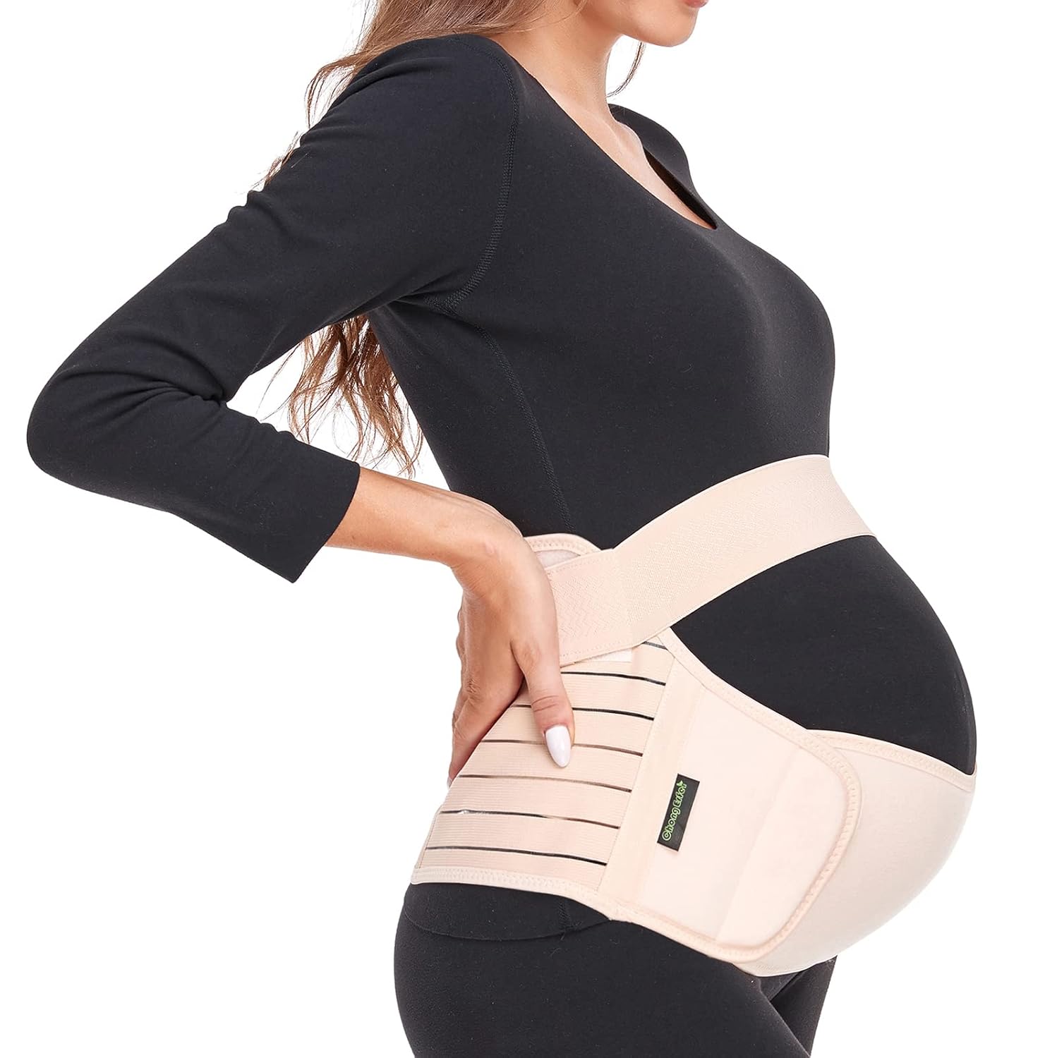 ChongErfei Maternity Belt, Pregnancy 3 in 1 Support Belt for Back/Pelvic/Hip Pain