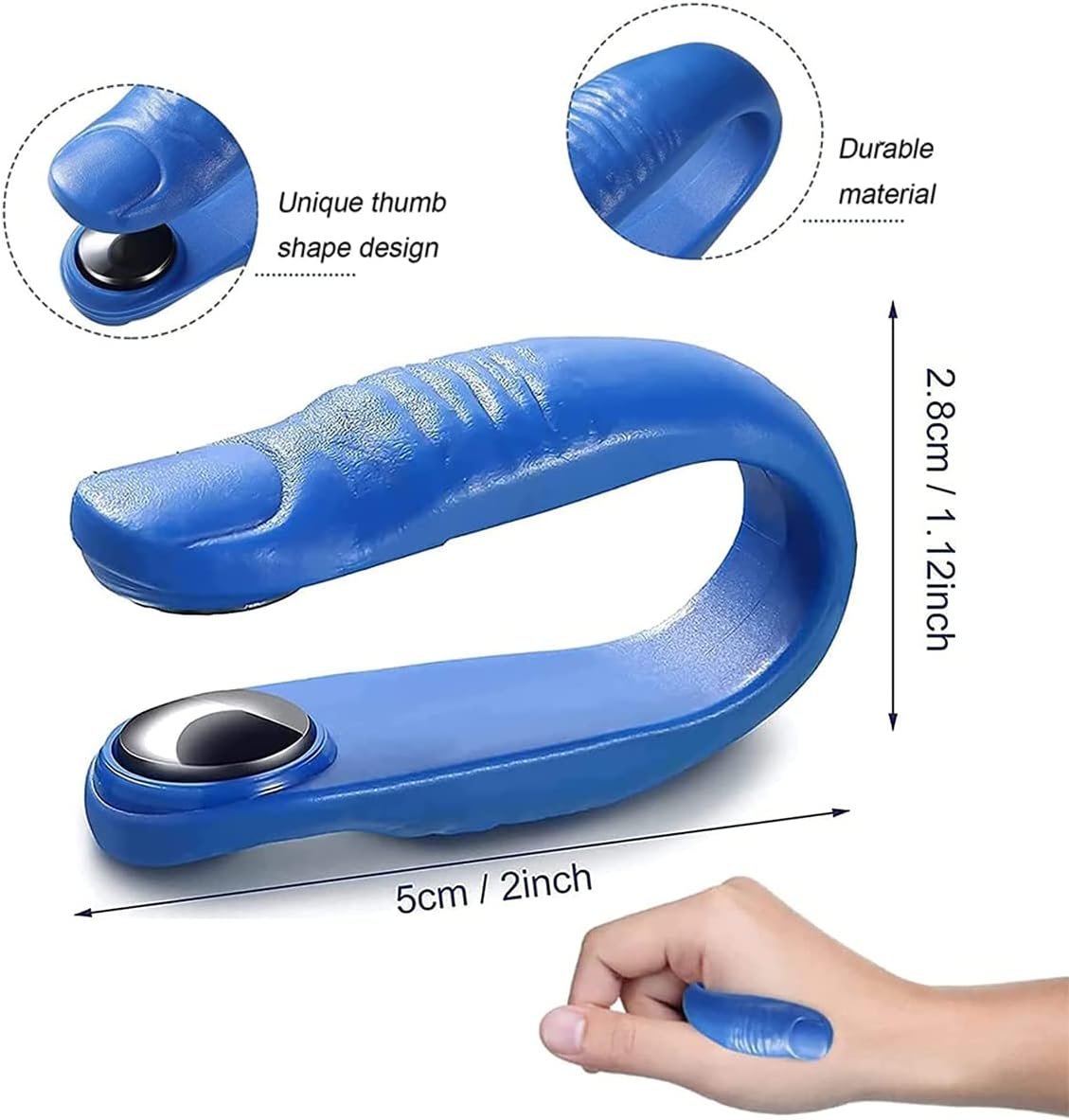 Hixideli ACU+ Sugar Control LI4 Acupressure Point Clip – Natural Blood Sugar Management