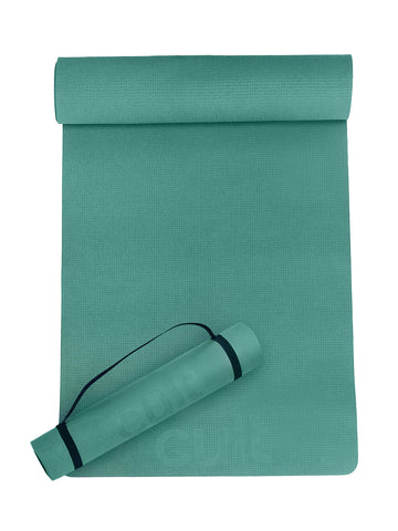 Cult Yoga Mat EVA 5mm with Carry Strap   Non-Slip, Cushioned, Sweat-Resistant, Eco-Friendly Workout Mat for Home Gym & Fitness   Sage Green