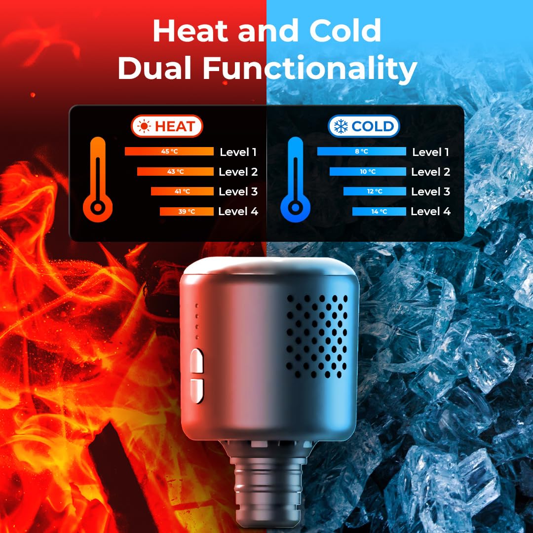 Hot/Cold Massage Gun Head