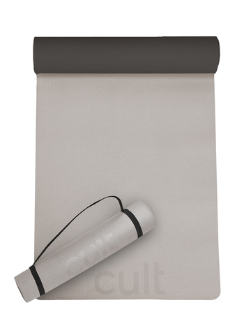 EVA 6mm with Strap Yoga Mat Grey