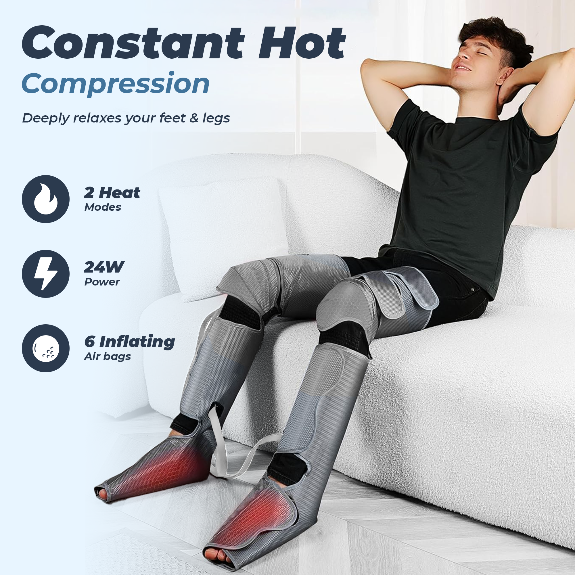 Flexnest Air Compression Leg Massager